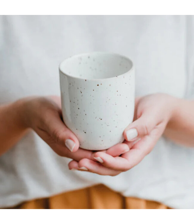 Eulenschnitt Becher Calma Steingut spülmaschinenfest