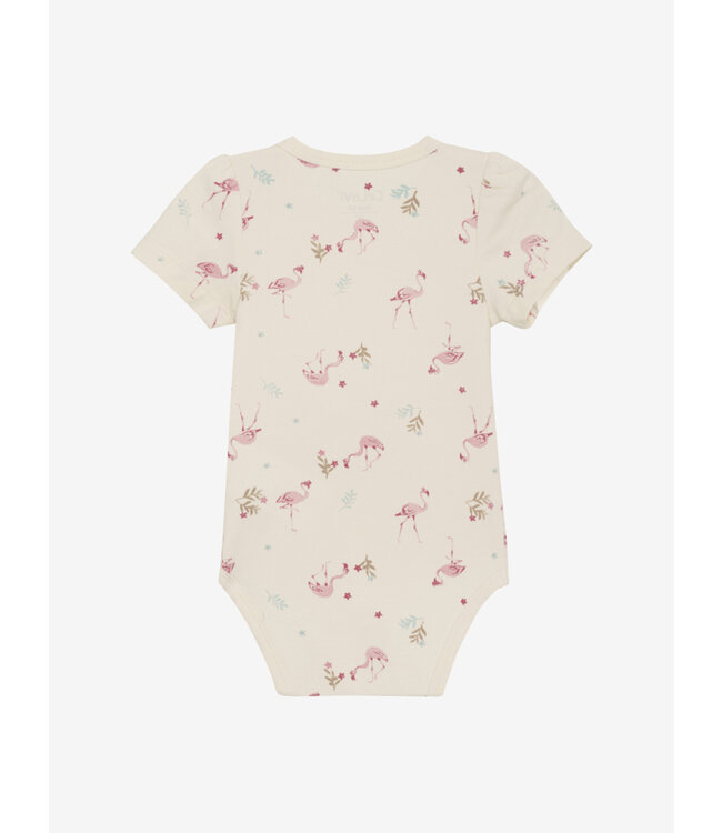 CeLaVi Body kurzarm Flamingo Bambusmix brandied apricot