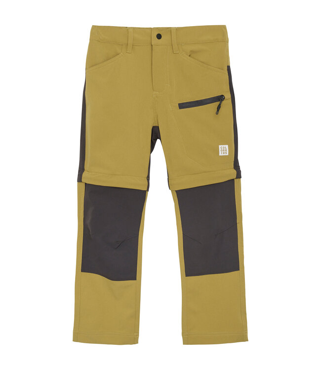 color kids Zip off Outdoorhose fennel seed