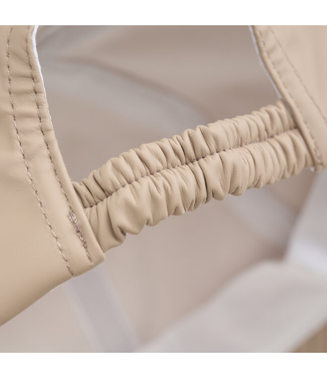 CeLaVi Cap PU Regen - recycelt - warm taupe