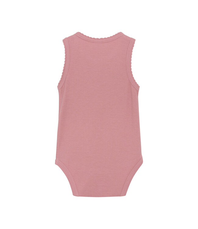 CeLaVi Body ärmellos  - LS Bambusmix - brandied apricot