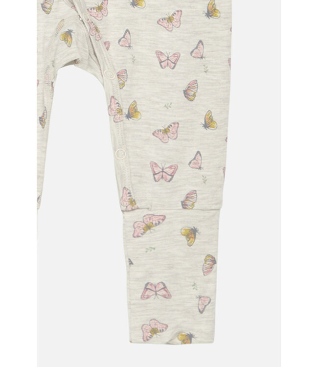 Hust and Claire Bambuspyjama Mulle - Schmetterling shell