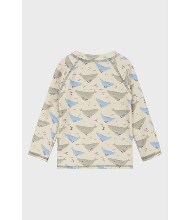 Hust and Claire UV-Badeshirt langarm Maiak Wale french oak