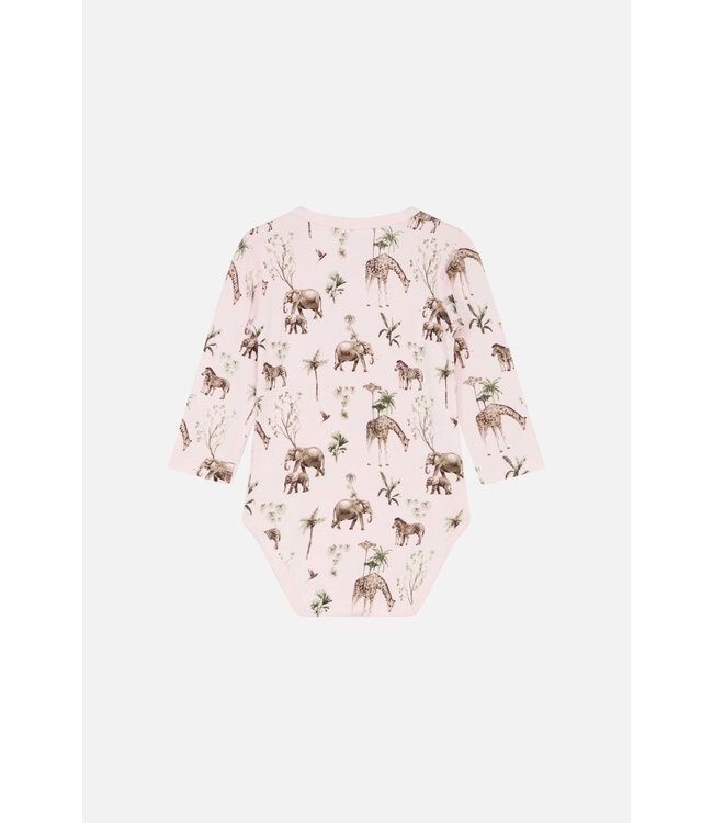 Hust and Claire Buller Body langarm - Afrika Bambusviskose rose morn
