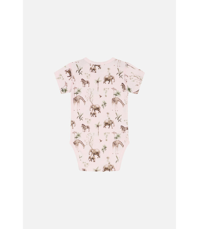 Hust and Claire Bue Body kurzarm - Afrika Bambusviskose rose morn