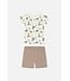 Hust and Claire Fun Pyjama Zweiteiler Bambusviskose Afrika ivory