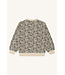 Hust and Claire Sweatshirt langarm Saja - Leopardenprint Biobaumwolle  - licorice