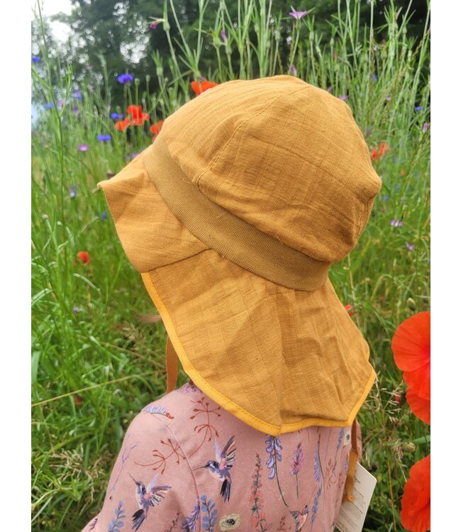 Pick a Pooh Pick a Pooh Sonnenhut Feuerwehr Strick Musselin sunflower