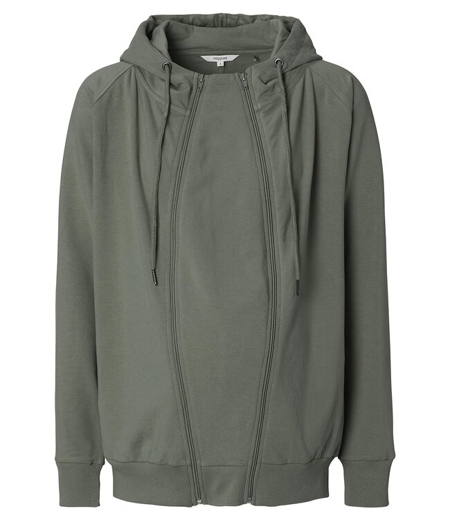 Noppies Tragejacke - CardiganRomee 3 in 1 Biobaumwolle olive