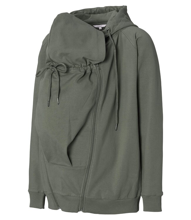 Noppies Tragejacke - CardiganRomee 3 in 1 Biobaumwolle olive