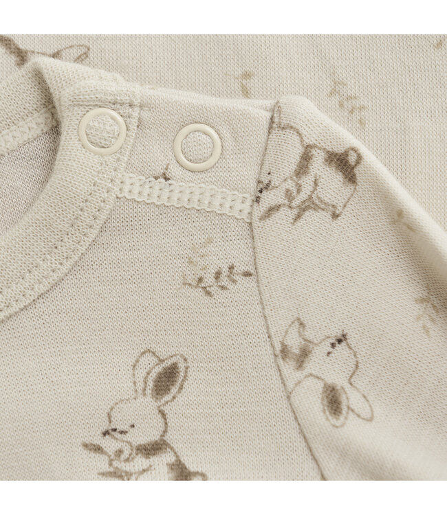 CeLaVi Body langarm Wolle/Bambusviskose Hasen