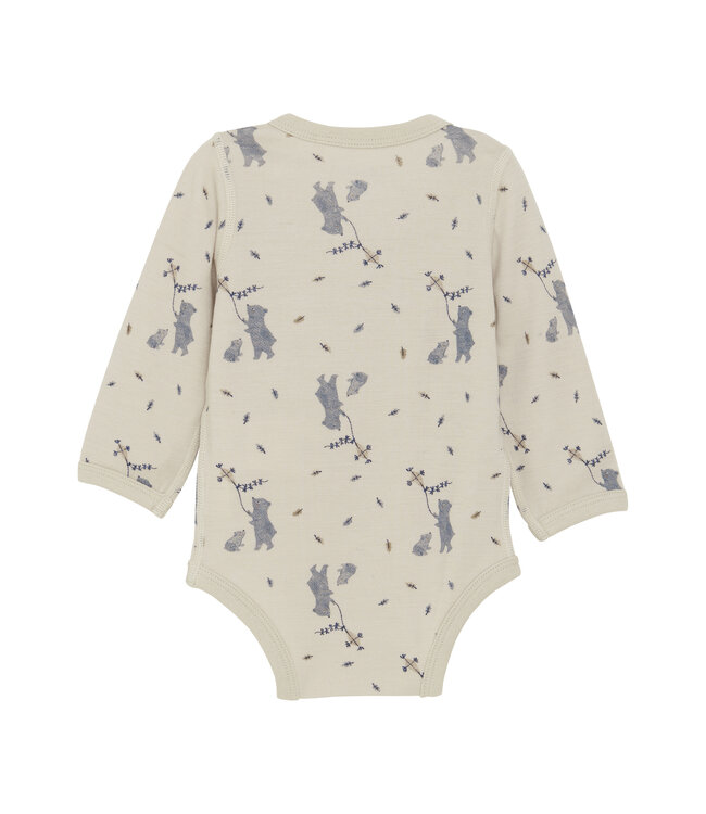 CeLaVi Body langarm Wolle/Bambusviskose Bären