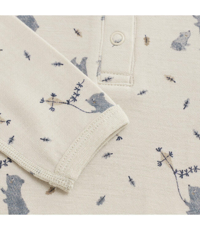 CeLaVi Body langarm Wolle/Bambusviskose Bären