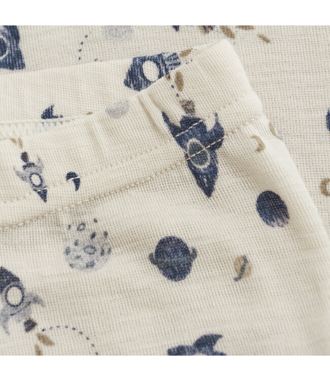 CeLaVi Leggings Merinowolle Weltall