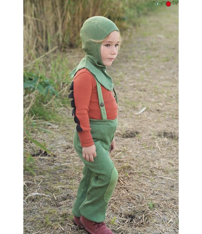 Manymonths Woll-Elefantenmütze - Schlupfmütze  Merino classic blue