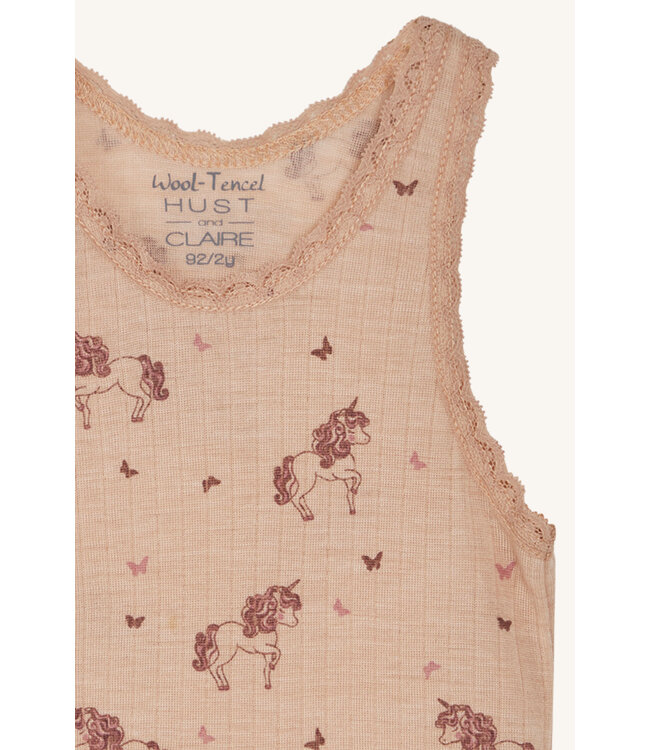 Hust and Claire Unterhemd Fricel Wolle/Tencel rose cloud