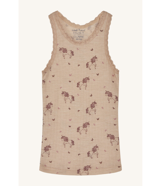 Hust and Claire Unterhemd Fricel Wolle/Tencel rose cloud