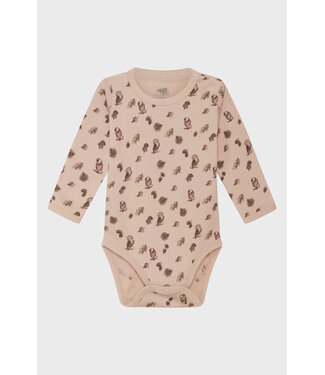 Hust and Claire Body Bo -  Eule -  Merinowolle rose cloud