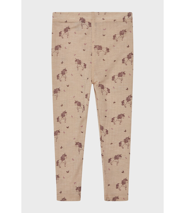 Hust and Claire Leggings Locel Einhorn Wolle/Tencel rose cloud