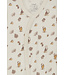 Hust and Claire Moby Pyjama  Merinowolle Eulen french oak