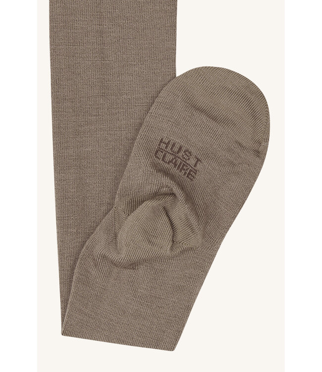 Hust and Claire Strumpfhose Foxie Doubleface Wolle/Bambusviskose chinchilla