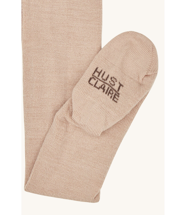 Hust and Claire Strumpfhose Foxie Doubleface Wolle/Bambusviskose rose cloud