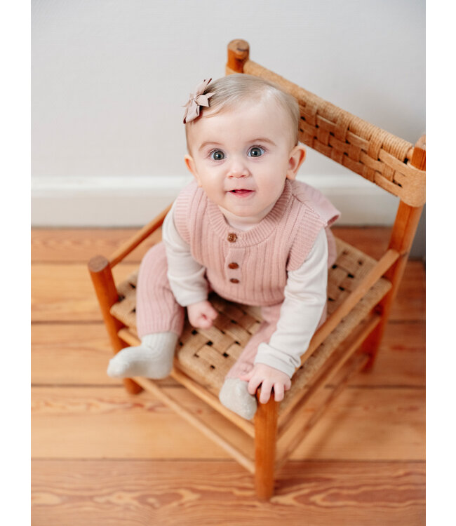 Hust and Claire Weste / Pullunder Edi Merinowolle rose cloud