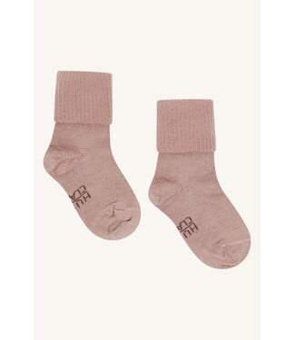 Hust and Claire Socken Flosi - Doubleface Wolle/Bambusviskose ash rose