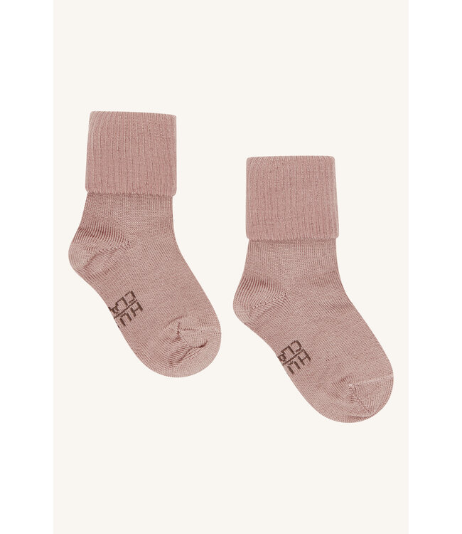 Hust and Claire Socken Flosi - Doubleface Wolle/Bambusviskose ash rose
