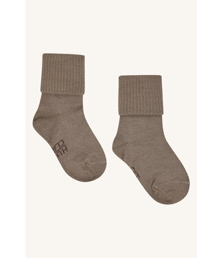 Hust and Claire Socken Flosi - Doubleface Wolle/Bambusviskose chinchilla