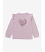 Minymo Pyjamaset Einhorn mit Herz Biobaumwolle dawn pink