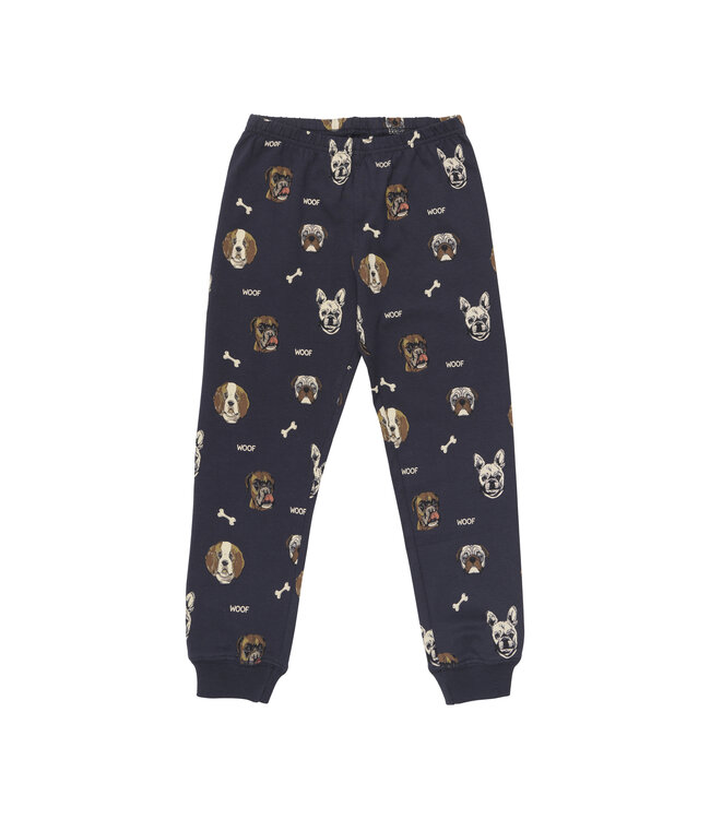 Minymo Pyjamaset Hunde Biobaumwolle parisian night