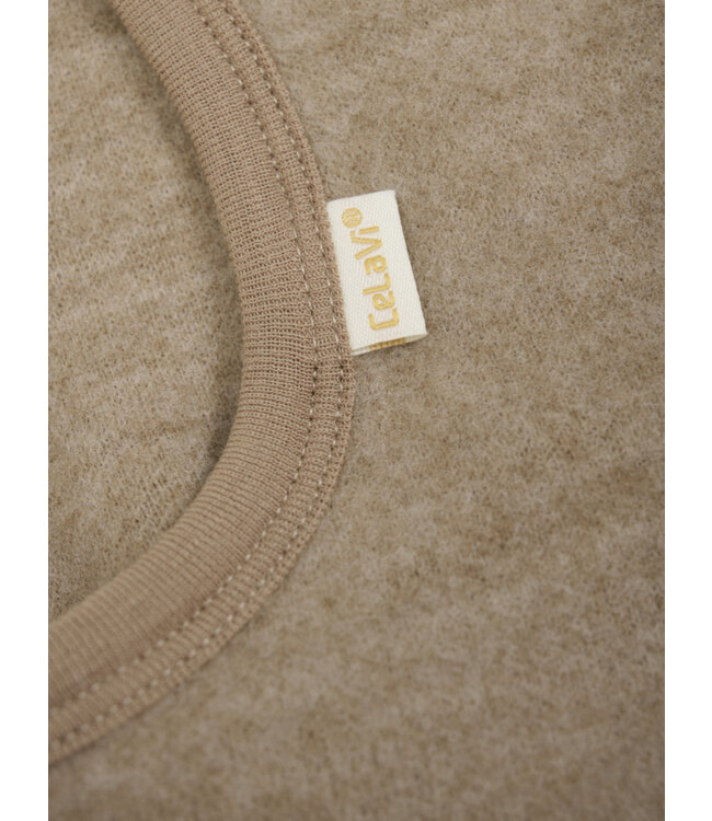 CeLaVi Schlupfmütze Wollfleece woodsmoke