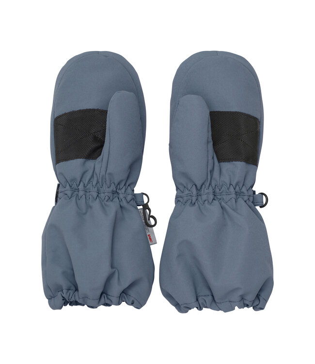 Minymo Fäustlinge mit Daumen und Klettverschluss - stormy weather