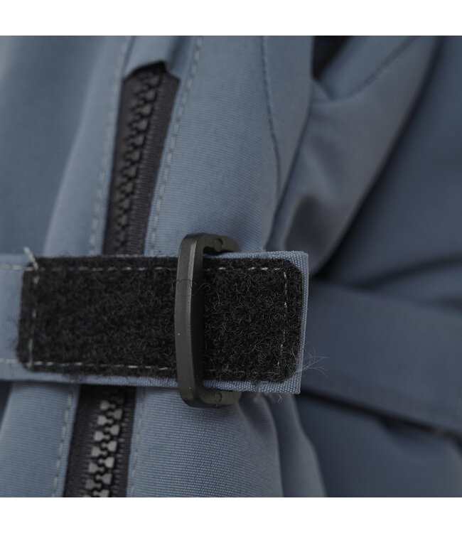 Minymo Fäustlinge mit Daumen und Klettverschluss - stormy weather