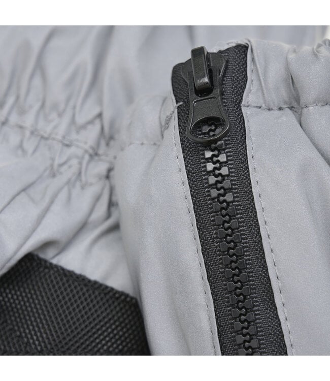 Minymo Fäustlinge mit Daumen und Klettverschluss - reflektierend