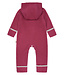 Loud and Proud Overall Wollfleece mit Eulen pink