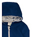 Loud and Proud Overall Wollfleece mit Eulen ultramarin