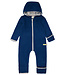 Loud and Proud Overall Wollfleece mit Eulen ultramarin