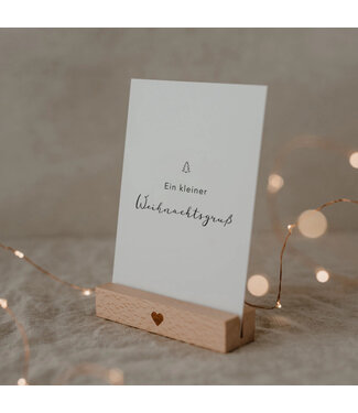 Eulenschnitt Eulenschnitt Karte - Ein kleiner Weihnachtsgruss