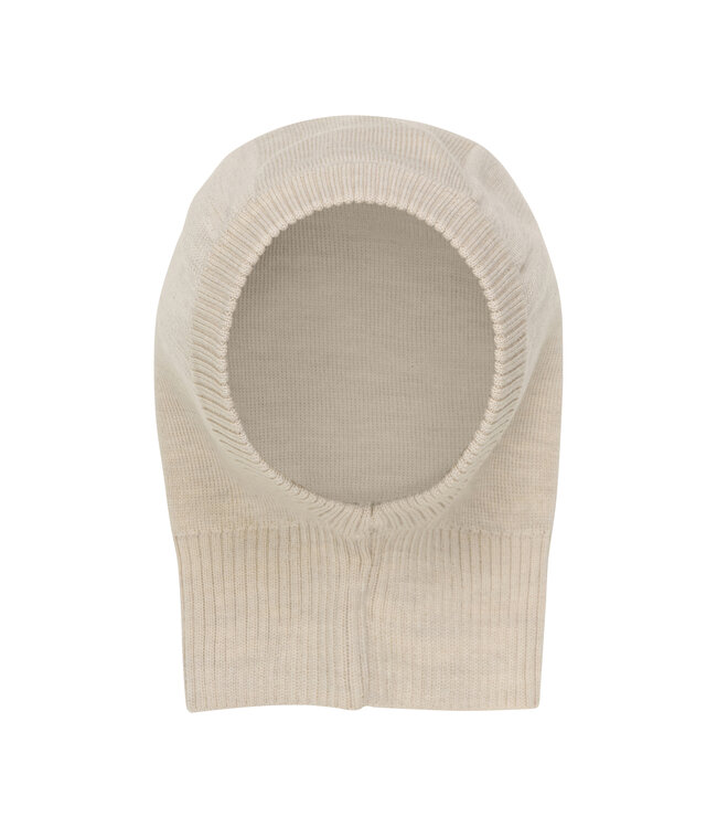 CeLaVi Schlupfmütze gestrickt Wolle dune melange
