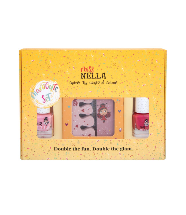 Miss Nella Rosafarbenes Manicure-Set