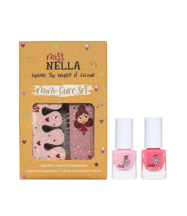 Miss Nella Rosafarbenes Manicure-Set