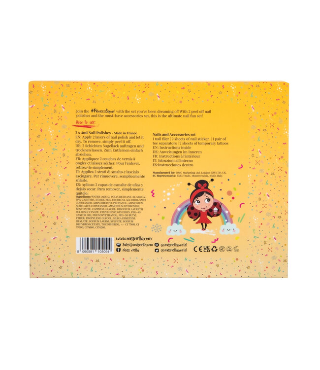 Miss Nella Rosafarbenes Manicure-Set