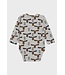 Hust and Claire Billy Body langarm -  Elchprint Biobaumwolle