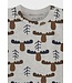 Hust and Claire Billy Body langarm -  Elchprint Biobaumwolle