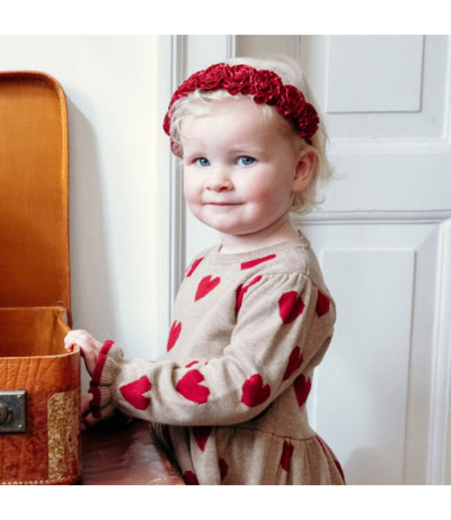 Hust and Claire Haarreif Faeza - Blumen - teaberry