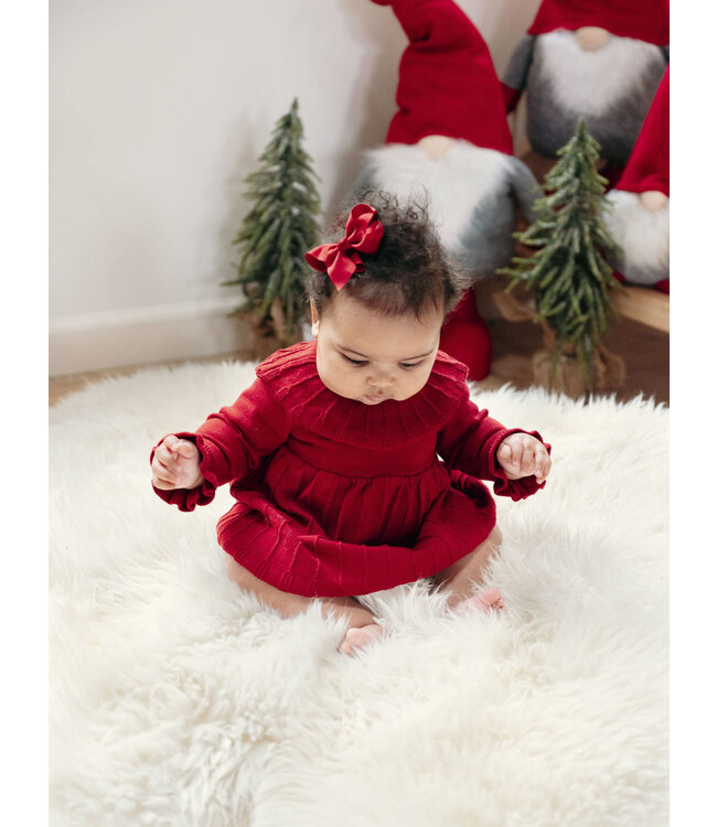 Hust and Claire Bodykleid Klara - gestrickt Biobaumwolle - teaberry