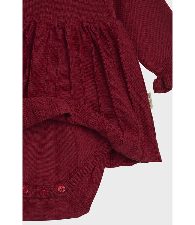 Hust and Claire Bodykleid Klara - gestrickt Biobaumwolle - teaberry