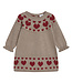 Hust and Claire Klea Strickkleid mit kleinen Herzen Biobaumwolle